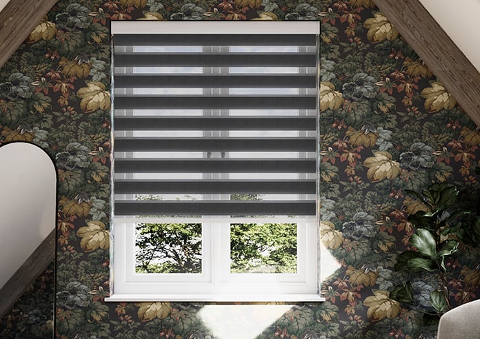 Origin, Charcoal - Motorised Day and Night Blind - Image 3